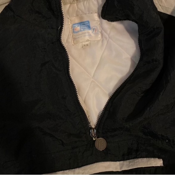 Vintage 90s LA Raiders Winter Jacket - Picture 3 of 3